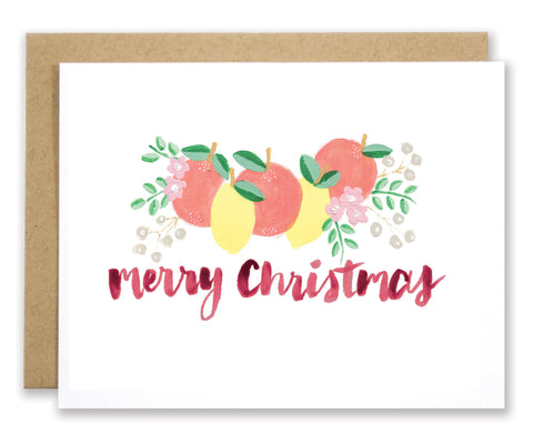 Merry Christmas Card - EAT Healthy Designs
 - 1