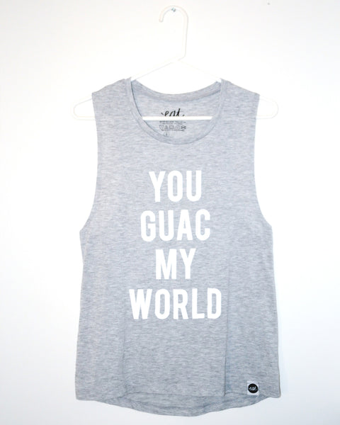 You Guac My World Tank Top - EAT Healthy Designs
 - 2