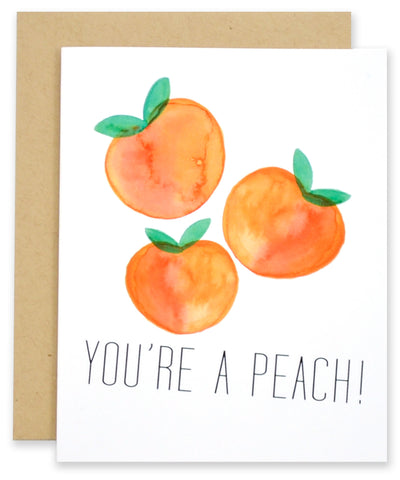 You're A Peach - EAT Healthy Designs
 - 1